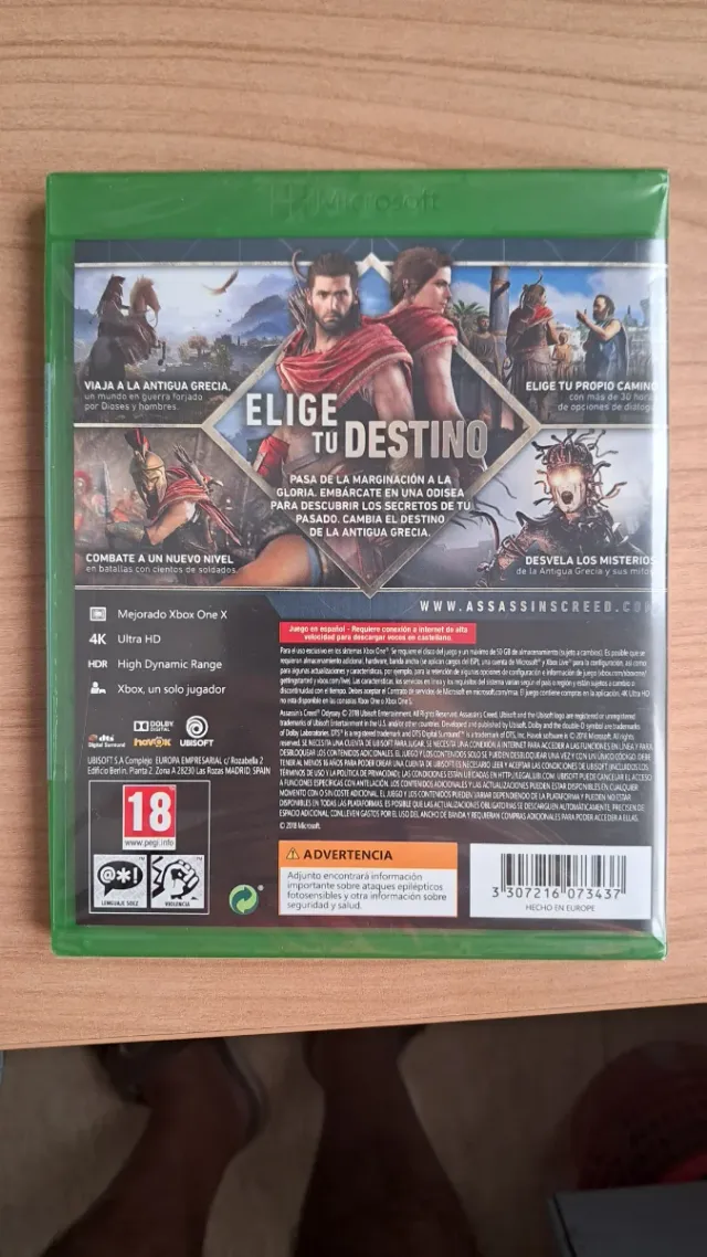 Assassin's Creed Odyssey Xbox One Nuevo