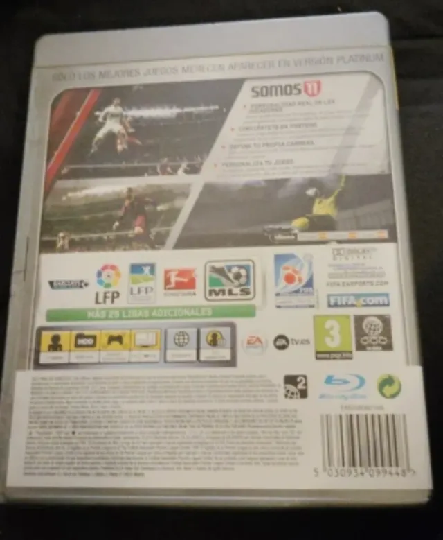 FIFA 11 para PS3. Platinum Edition
