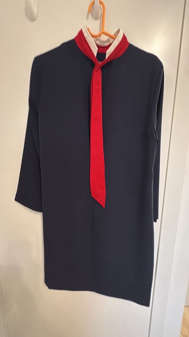 Vestido Tommy Hilfiger Negro y Rojo