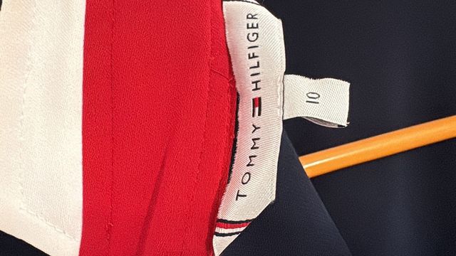 Vestido Tommy Hilfiger Negro y Rojo