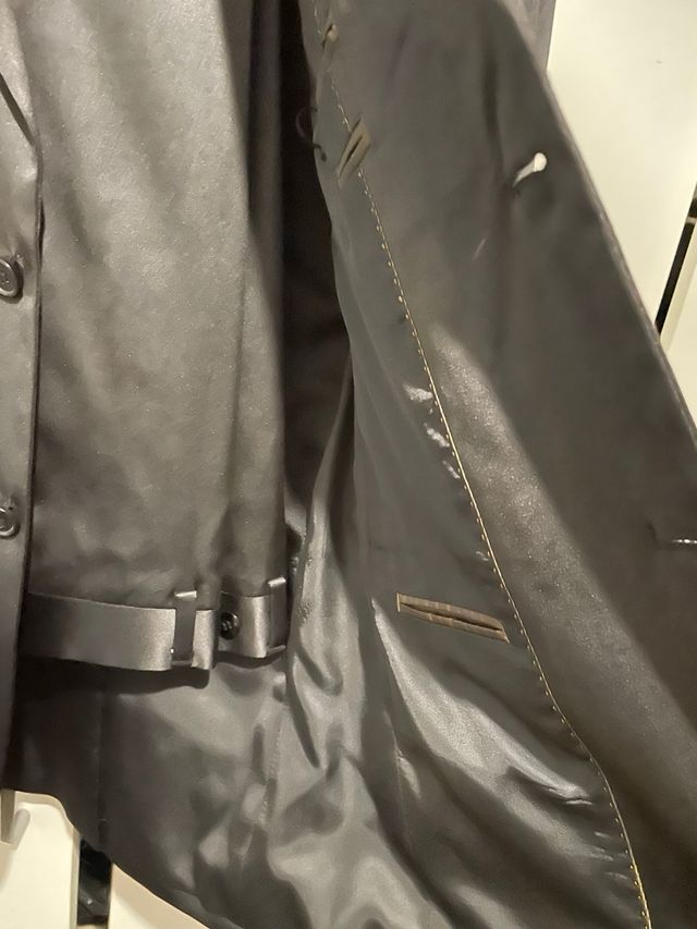 Traje de caballero negro