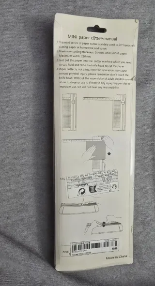 Mini Cortador de Papel