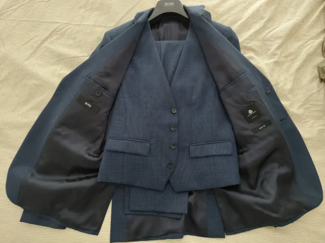 Traje Boss Azul Marino