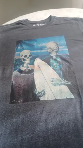 Camiseta Billabong Calaveras Playa