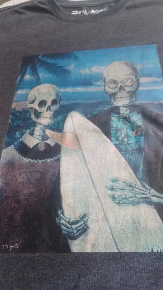 Camiseta Billabong Calaveras Playa