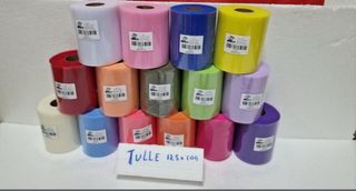 Rotoli Tulle per bomboniere e decorazioni