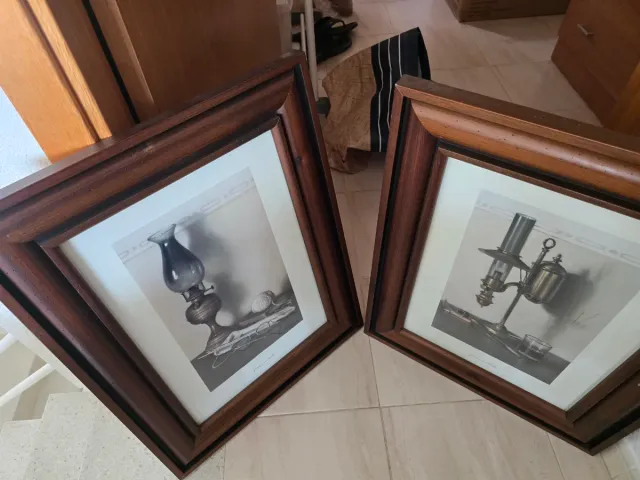 Cuadros Franco Beth Madera y Cristal