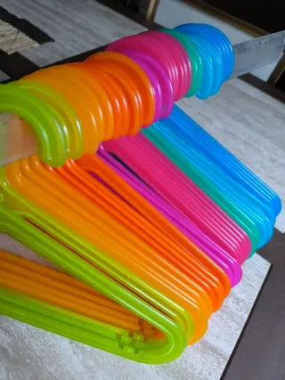 32 Aste per Appendere in Plastica Multicolor IKEA