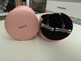 Gemelos TOUS plateados.