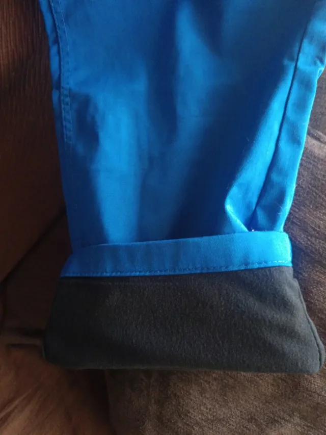 Pantalones de trabajo invierno azul talla 44 .