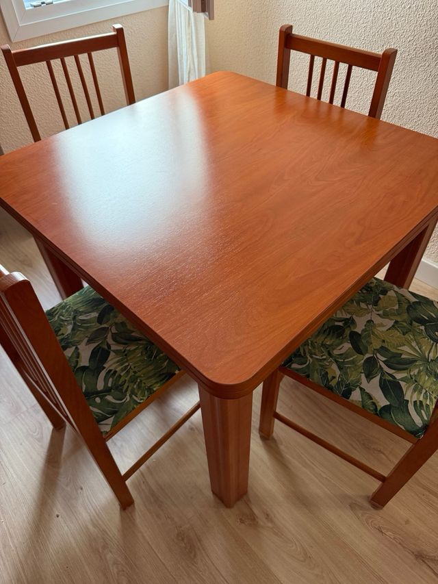 OCASIÓN SOLO HOY. Mesa de madera extensible