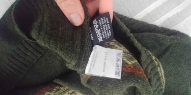 Jersey sin mangas de lana 100% CORTEFIEL Talla M