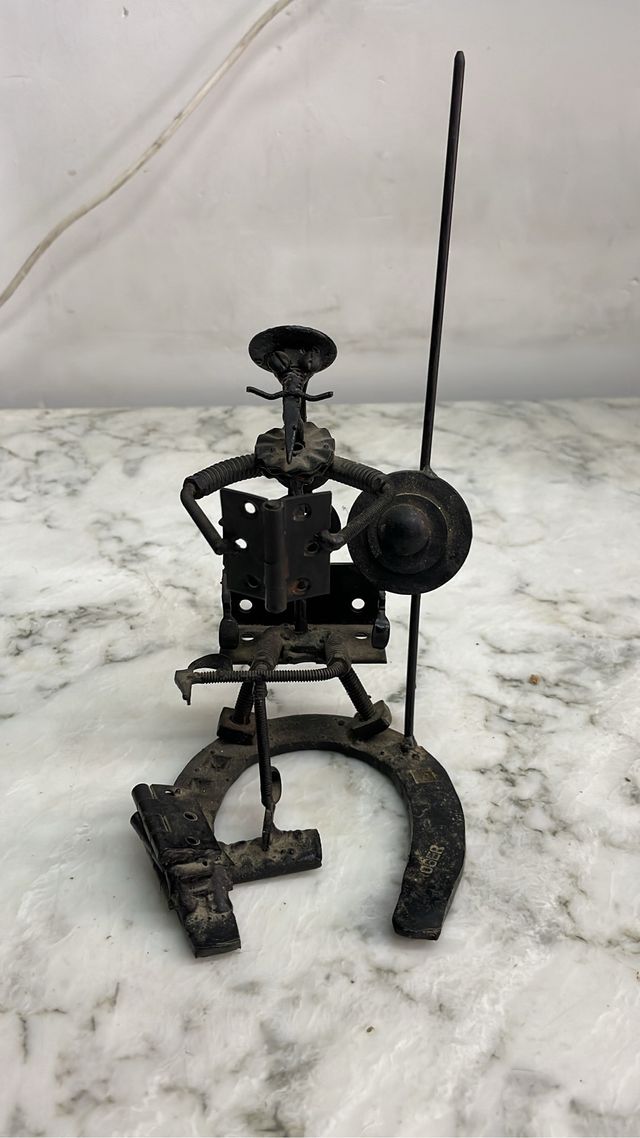 Figura Don Quijote Metal Artesanal