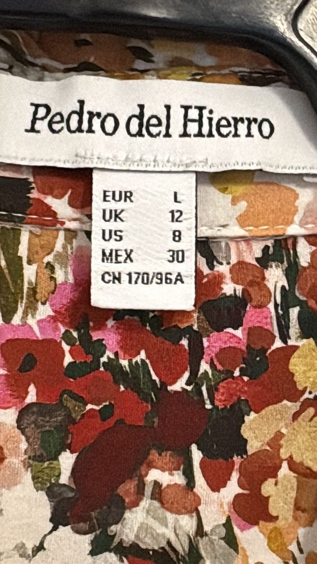 Vestido Pedro del Hierro floral