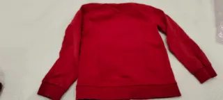 Felpa rossa bimbo 86 Athletic