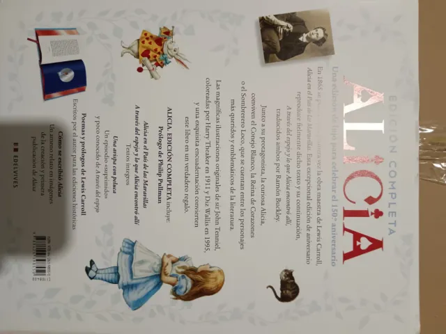 Edición  Alicia en el país de las maravillas