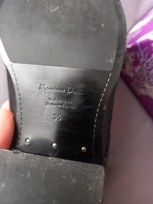 Botas Chelsea negras Massimo Dutti