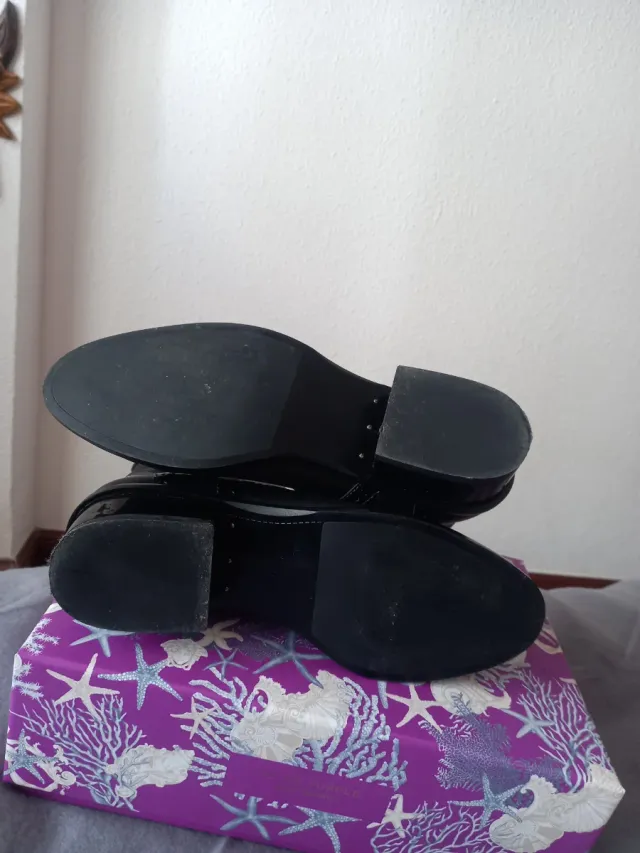 Botas Chelsea negras Massimo Dutti