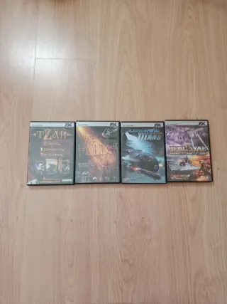 Colección 4 Juegos PC FX Interactive