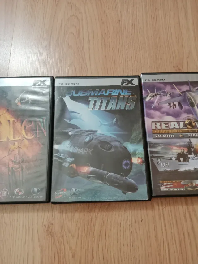 Colección 4 Juegos PC FX Interactive