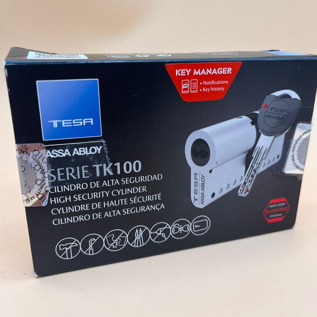 Cilindro Tesa Assa Abloy TK153030N Alta Seguridad