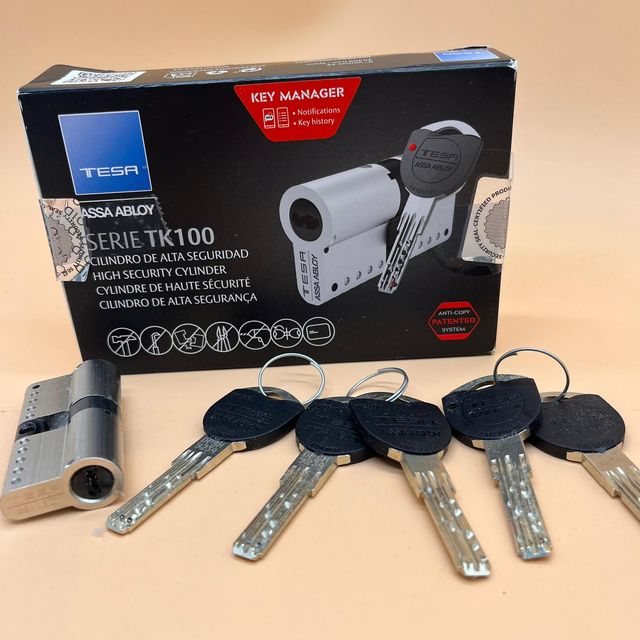Cilindro Tesa Assa Abloy TK153030N Alta Seguridad