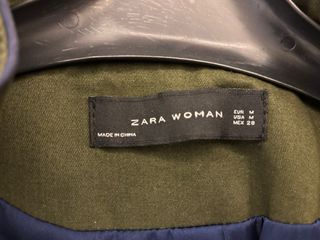 Casaca militar Zara verde con dorados