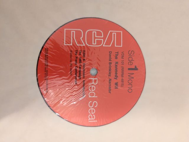 Vinilo The Kennedy Wit RCA Victor 1964