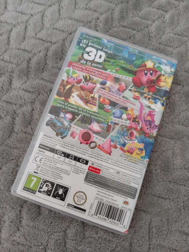 Kirby y la Tierra Olvidada Nintendo Switch