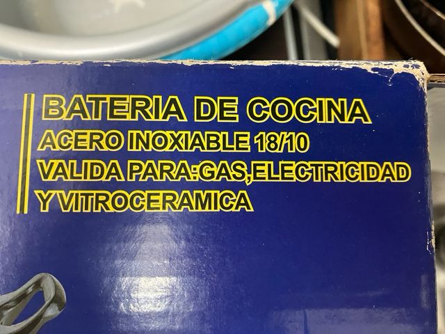 Batería de Cocina Nueva