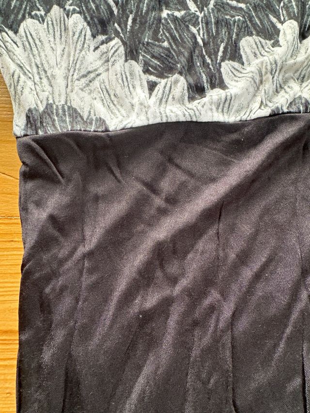 Vestido elástico estampado