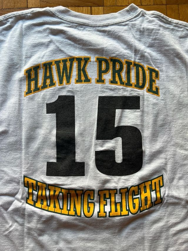 Vintage Champion T-Shirt Bishop Hendricken Hawks