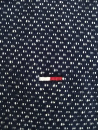 Maglione Tommy Hilfiger Blu e Bianco M grande