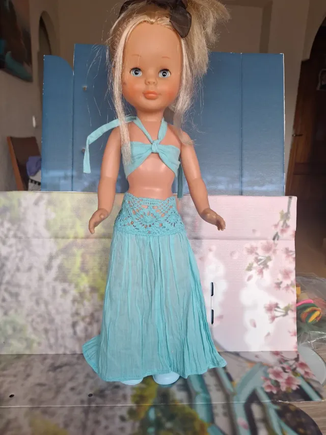 Conjunto Nancy: Bikini y Falda Crochet