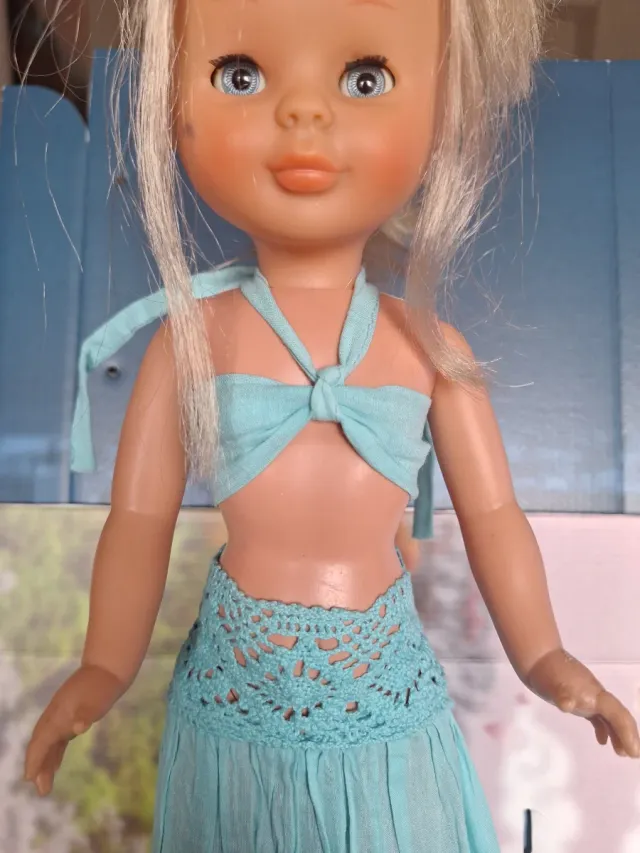 Conjunto Nancy: Bikini y Falda Crochet