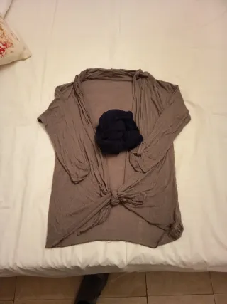 Dos chaquetas finas para bolso