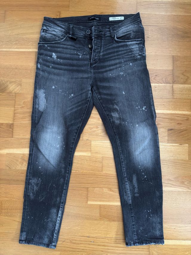 Vaqueros Antony Morato Negros Desgastados