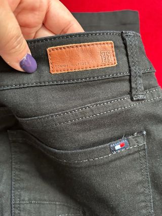 Jeans donna neri Tommy Hilfiger