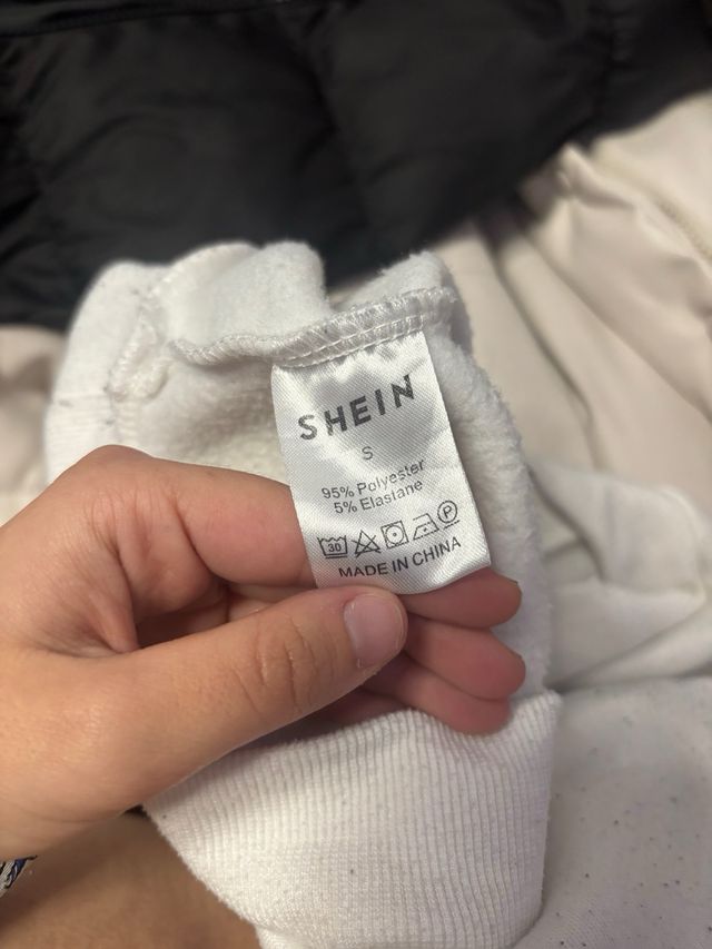 Sudadera blanca talla S