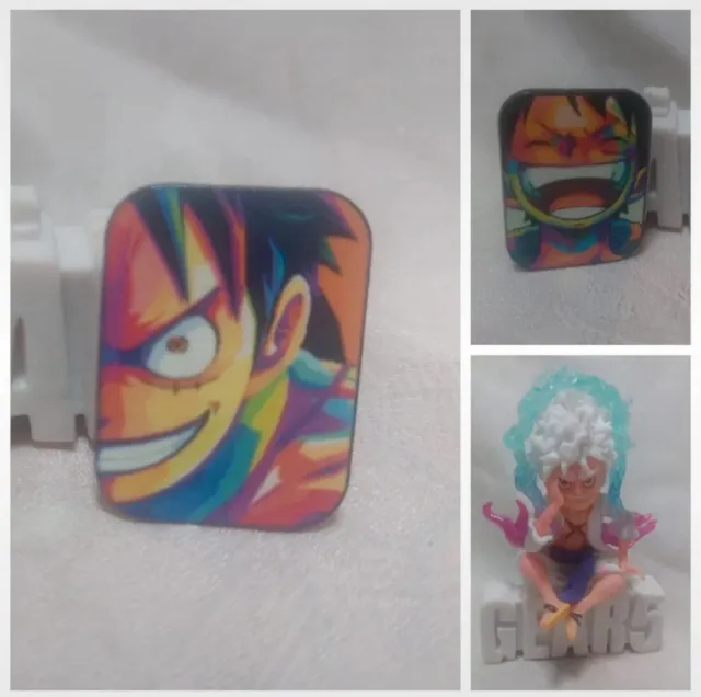 Lote figuras y pins One Piece