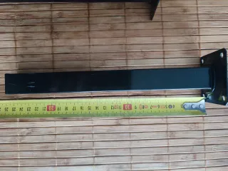 Gambe per mobili nere in metallo