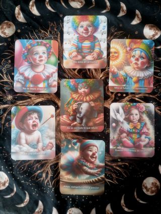 Oráculo Payasitos del Amor Tarot Cartas