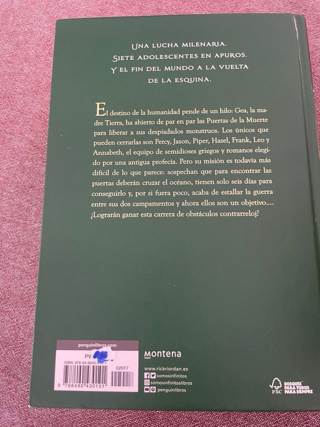 La marca de Atenea / The Mark of Athena (Los hé...