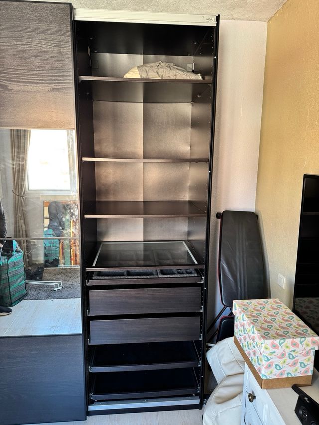 Armario PAX IKEA Madera y Cristal A RECOGER