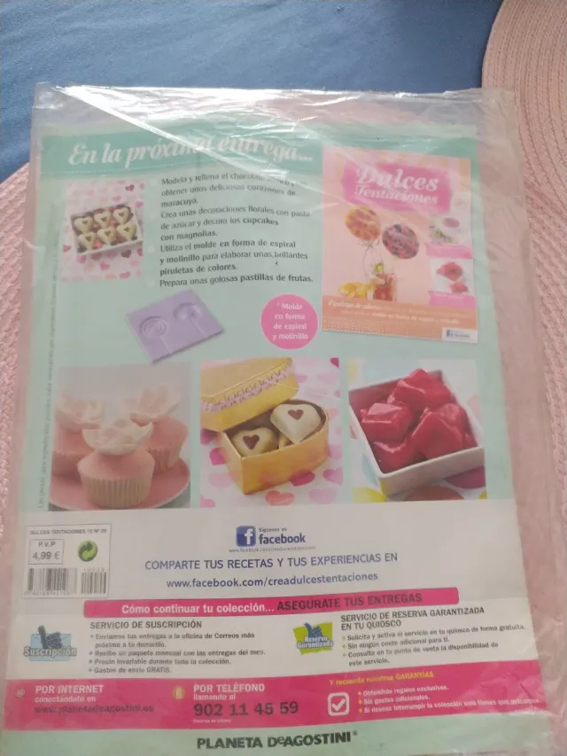 Fascículo dulces tentaciones número 29 y accesorio