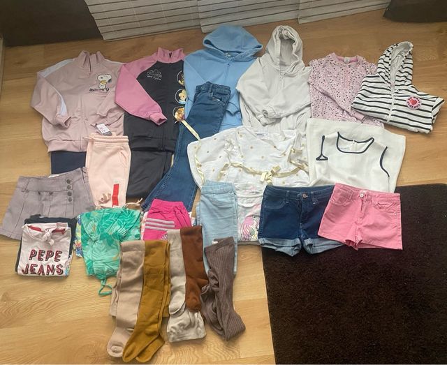 lote ropa niña talla 5-8 años
