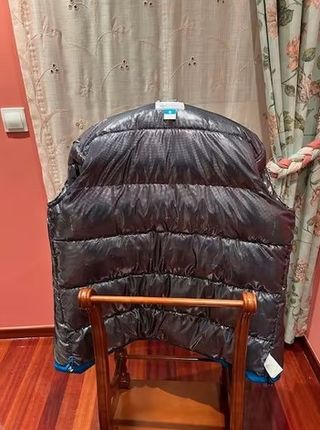 Chaqueta Columbia Talla L/XL Negra y Azul