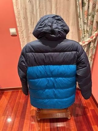 Chaqueta Columbia Talla L/XL Negra y Azul