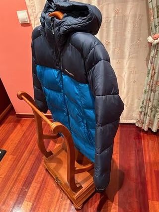 Chaqueta Columbia Talla L/XL Negra y Azul