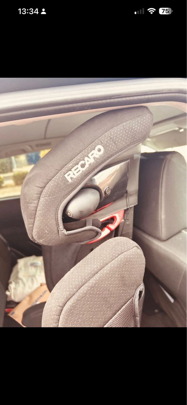 Silla coche RECARO MOZA Grupo 2/3 ISOFIX